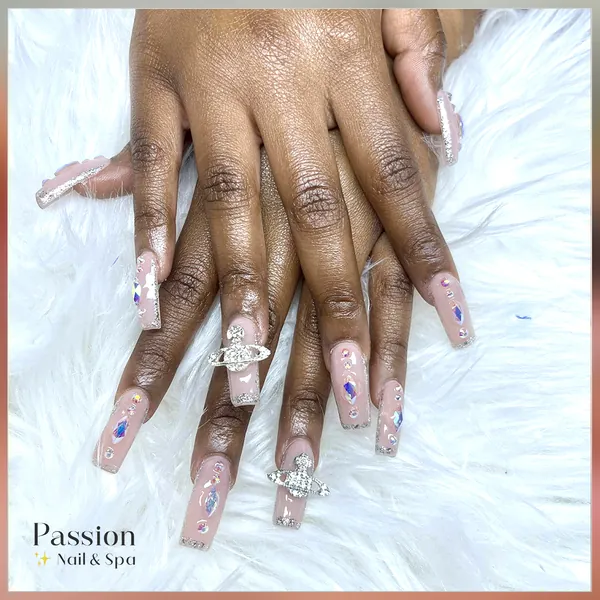 Nail design at Passion Nail Spa
