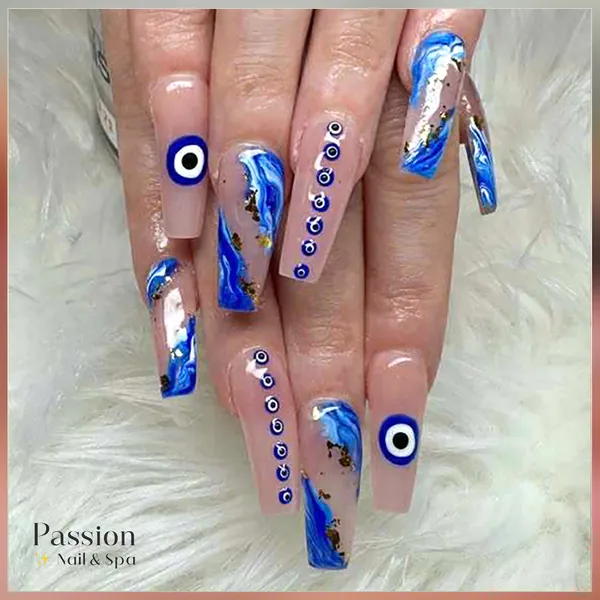 Nail design at Passion Nail Spa
